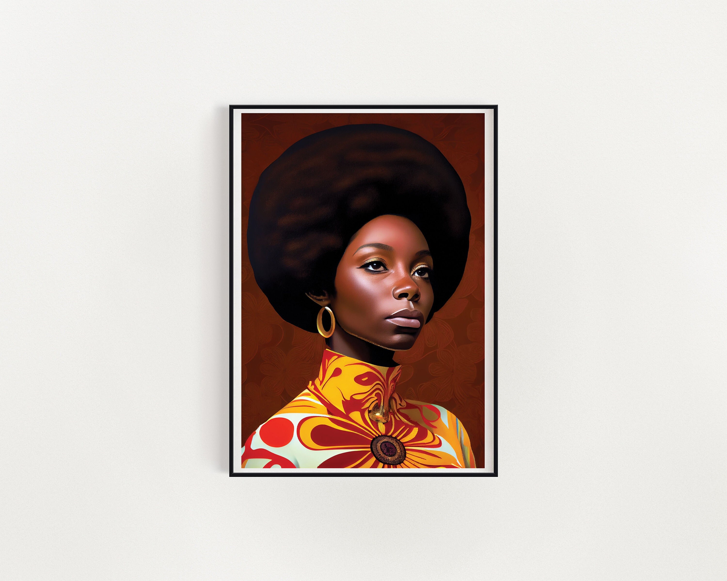 Wall Art Black Wall Art African American Wall Art Prints Black Canvas