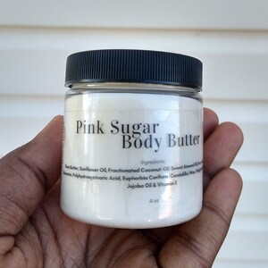 Handmade Pink Sugar Scented Body Butter