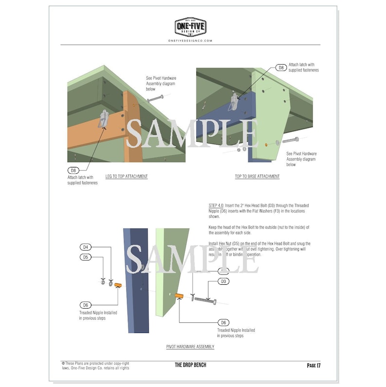 Folding Workbench Plans - PDF Instant Download - Etsy