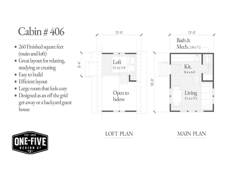Photo inspiration: Fresh Look at 12X16 Off Grid Cabin Plans With Loft DIY Tiny House