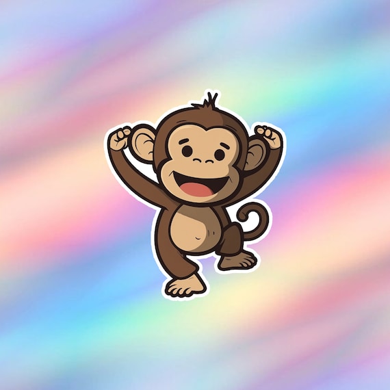 thumbnail image 2 of 55 Pcs Curious George Monkey Storybook Cartoon Vinyl Waterproof Stickers For Water Bottle Laptop Motorcycle Skateboard Phone For Teens Adults For Birthday Party Gift Decorative Supplies Favors 2 of 11