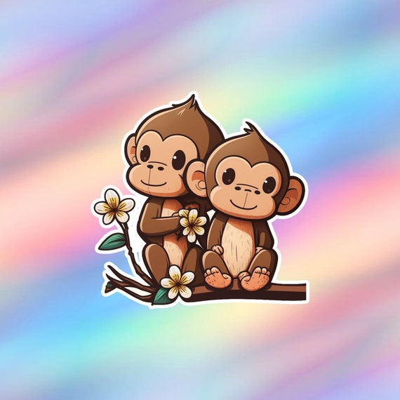 Puppet Monkey Meme Sticker Funny Sticker Decorative 