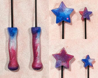 Star Evil Stick Set of Two - Etsy