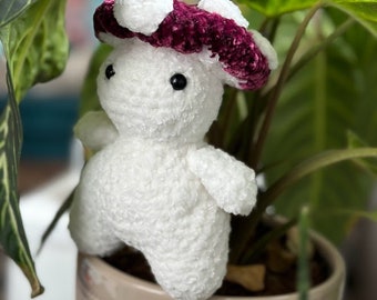 Small Mushroom Plushie | Mushroom baby | crochet mushling | chunky crochet mushroom plushie