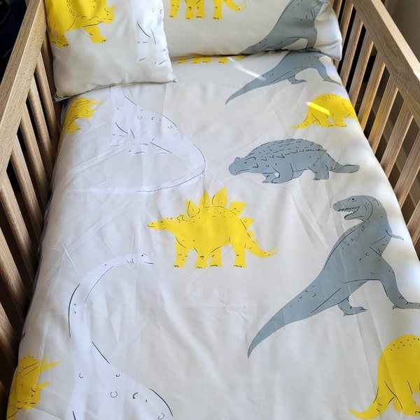 Dinosaur Bedding Etsy UK