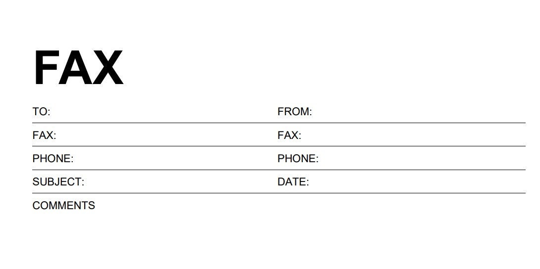 Fax Cover Sheet Printable PDF File - Etsy for Free Printable Printable Pdf Printable Fax Cover Sheet