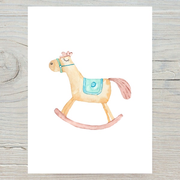 Rocking Horse Baby Etsy