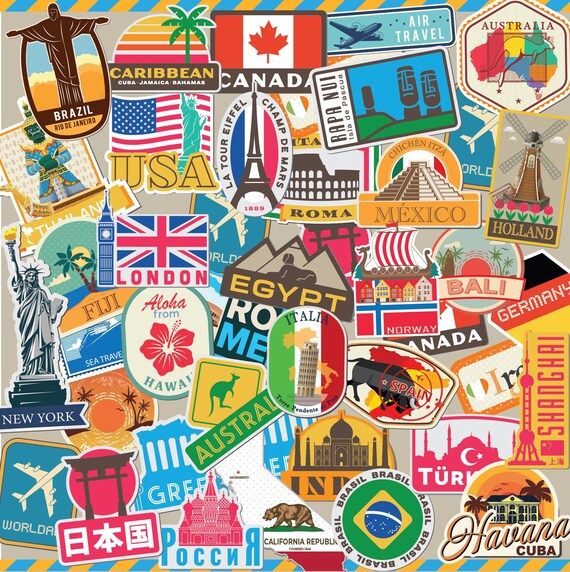 Travel Sticker Pack Travel Sticker Pack