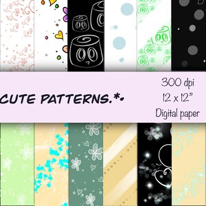 Blumiges Scrapbookingpapier