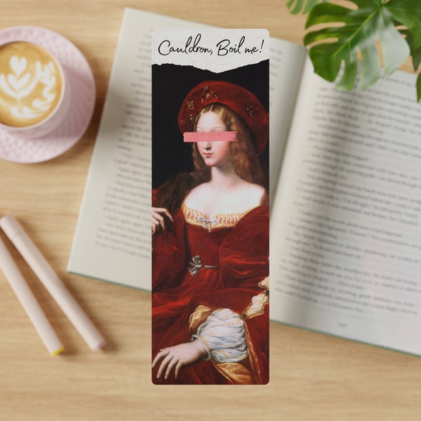 Cauldron, Boil Me! ACOTAR Bookmark Gift for Romantasy, Smut, Fantasy Book Lovers | Bookish Booktok SJM Acotar Merch - Gift for Book Lover