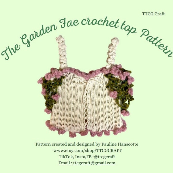 Garden Fae Crochet Top Pattern