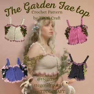 The Garden Fae Top Crochet Pattern