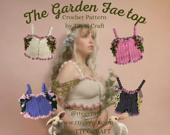 Häkelanleitung für das Garden Fae Top