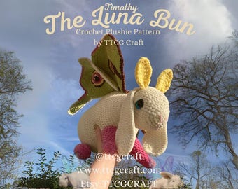 Timothy, the Luna Bun Plushie Crochet Pattern