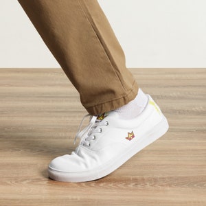 VDSH Clean Hands Weiße Schnürschuhe