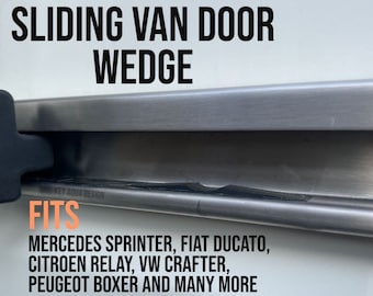 Van Sliding Door Wedge   (Motorhome Van Campervan) Mercedes Sprinter, Fiat Ducato, Citroen Relay, VW Crafter, Peugeot Boxer Vauxhall Movano