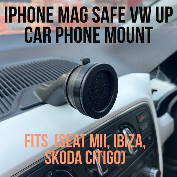 iPhone Mag Safe VW UP Autotelefonhalterung (Seat Mii, Ibiza, Skoda Citigo)