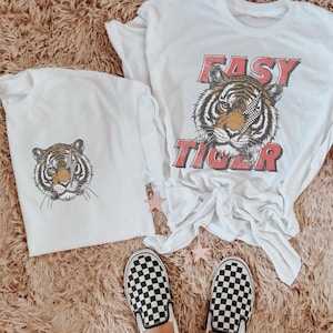 Easy Tiger Trendy DTF Transfer, Ready to Press DTF Transfers - Direct to Film Transfers - DTF Print - Western
