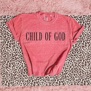 Child Of God Jesus Religious DTF Transfer, Ready to Press DTF Transfers - Direct to Film Transfers - DTF Print - Western