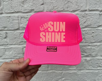 Hello Sunshine Trucker Hat