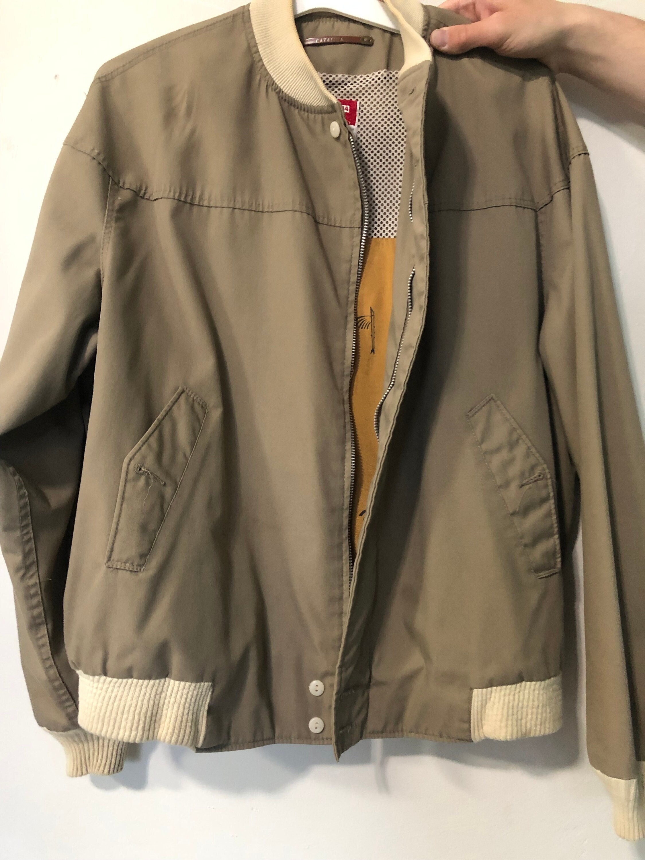VTG The Original Catalina Varsity Bomber Jacket 44