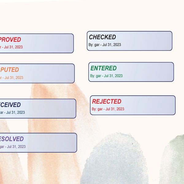 Acrobat Pdf Dynamic Stamps Etsy