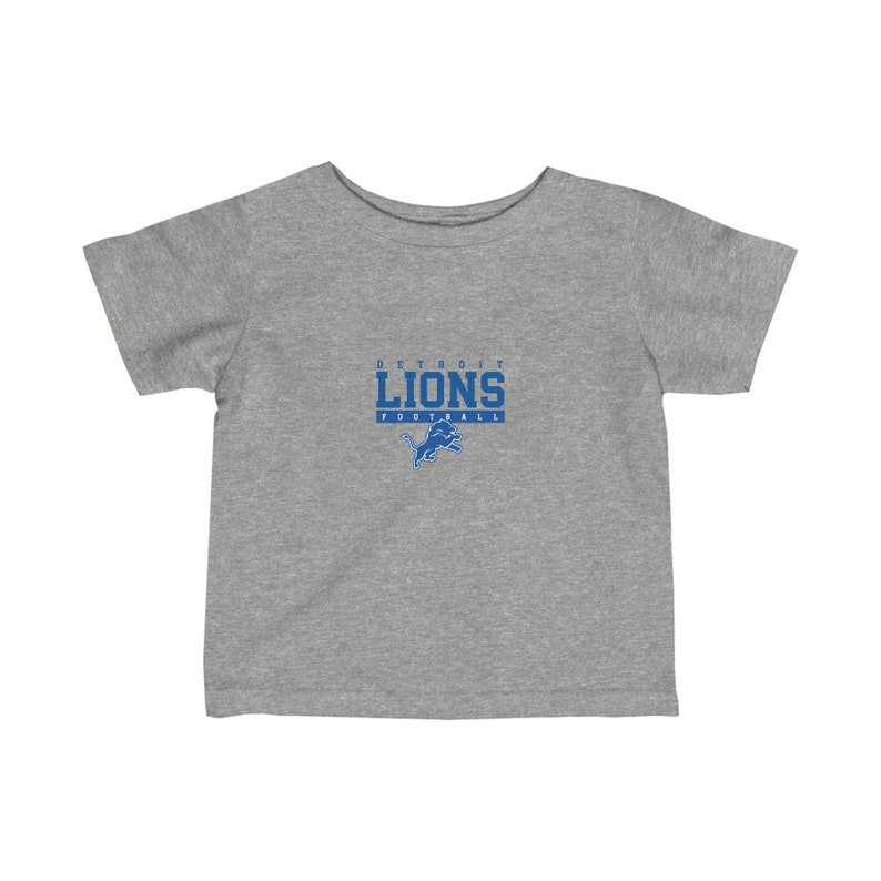 Infant Detroit Lions Jersey Tee Etsy