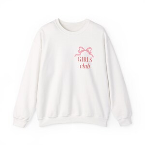 Girls Club Crewneck Sweatshirt