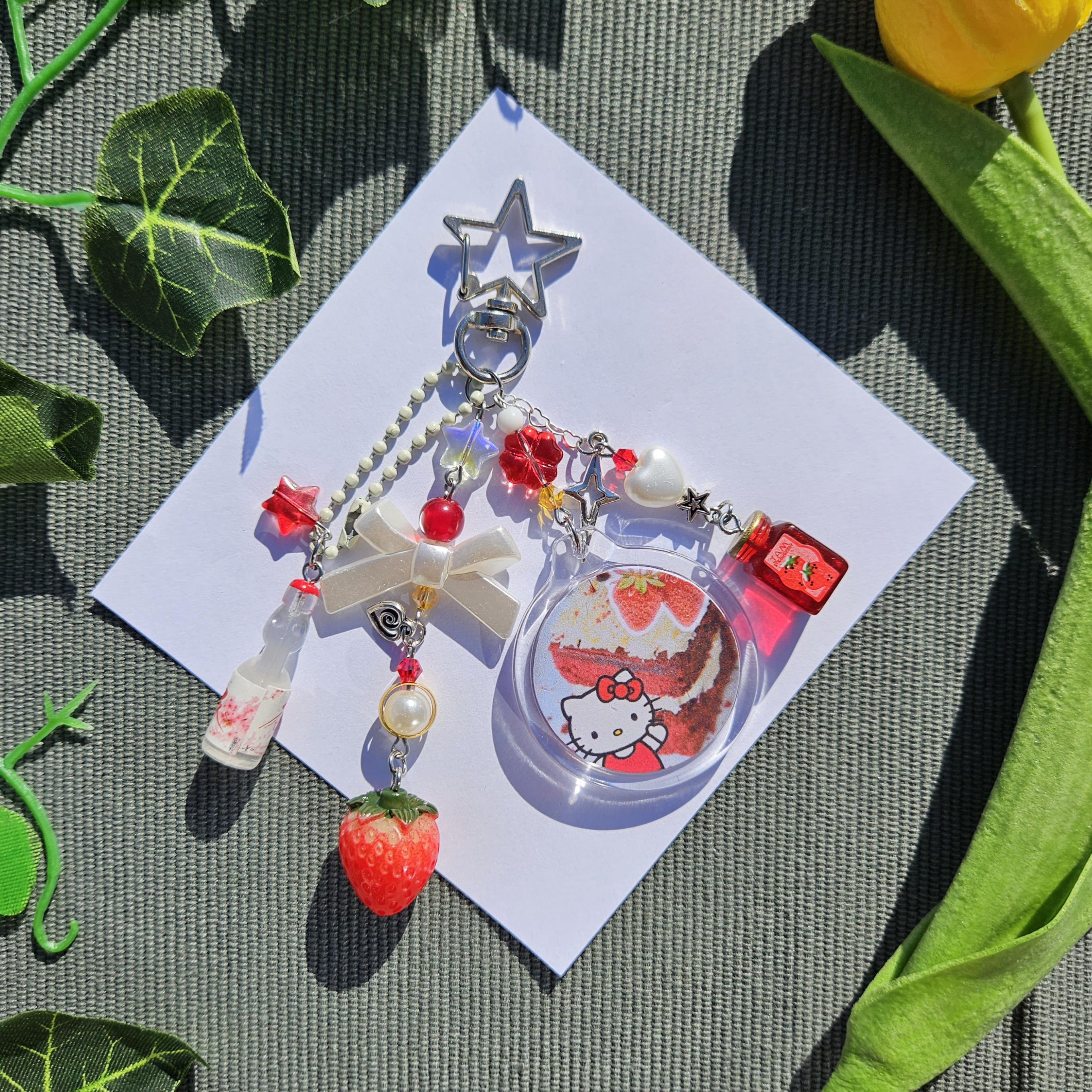 ハローキティ キーホルダー ストロベリー 激レア】サンリオ ハロー