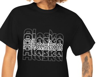 Alaska Unisex Graphic T-Shirt, Trendy Alaska Shirt, Gift for Her or Him