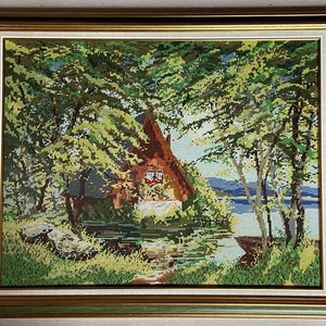 The Sunny Nook. Gobelin. Vintage