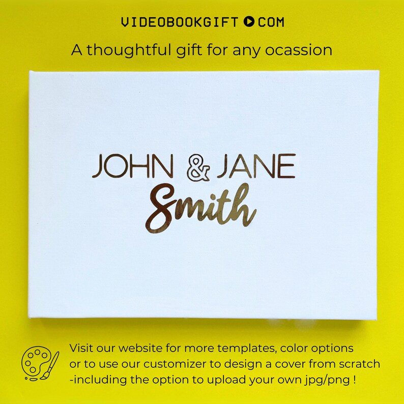 Personalized Digital Photo Album Gift for Grandparents or Parents