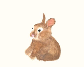 Bunny Nursery Art