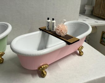 1:12 Dollhouse bath set