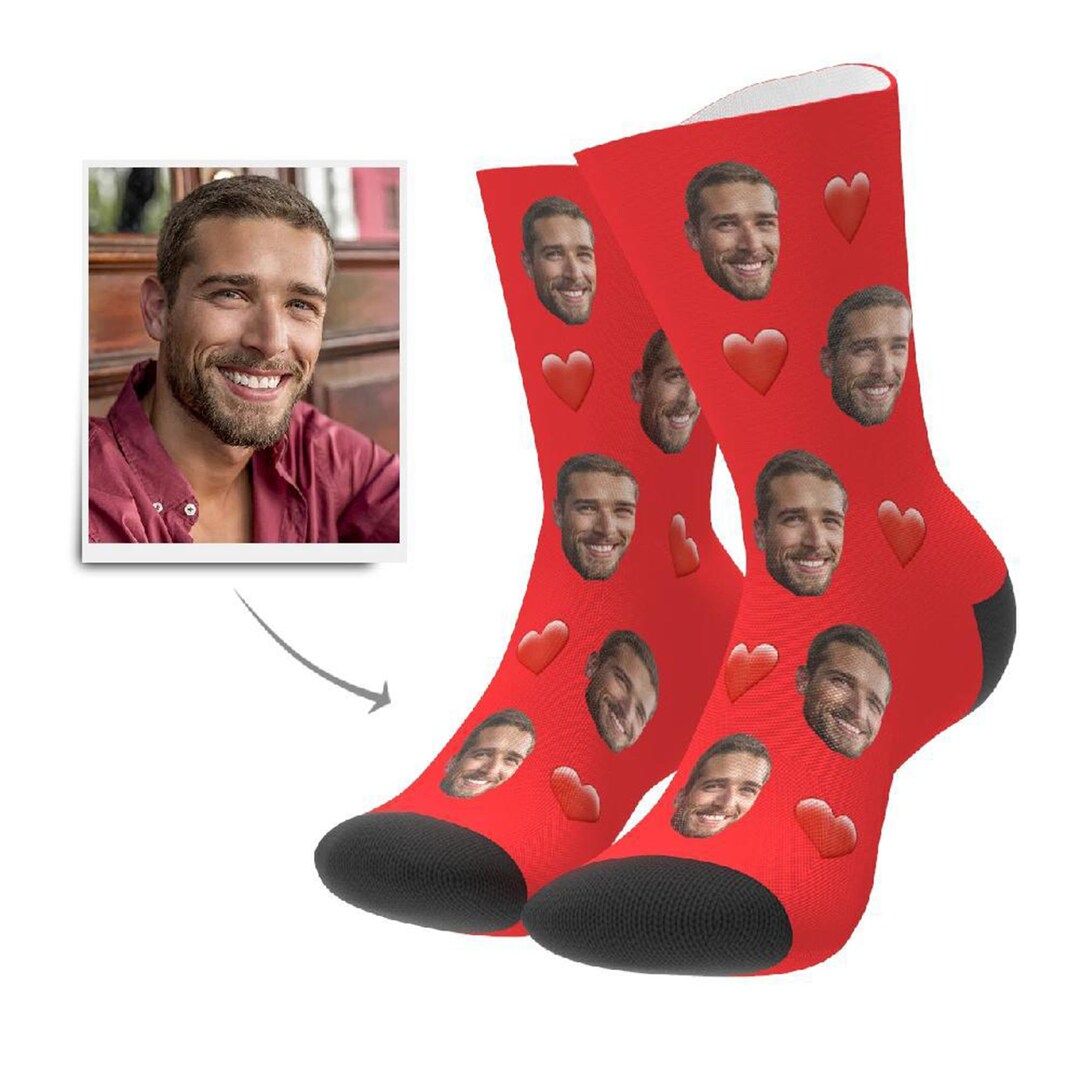 Custom Socks With Face Personalized Photo Socks Picture - Etsy UK