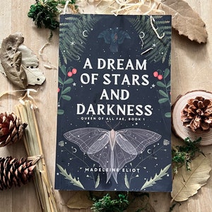Signed Book Discontinued Cover - A Dream of Stars and Darkness