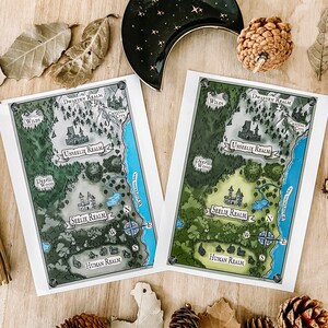 Impression 5 x 7 cartes du livre de la Reine des Fées