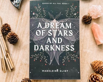 Libro firmado - Un sueño de estrellas y oscuridad