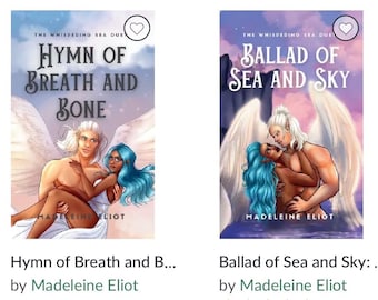 Signed Special Edition - Whispering Sea Duet Bodice Ripper Covers