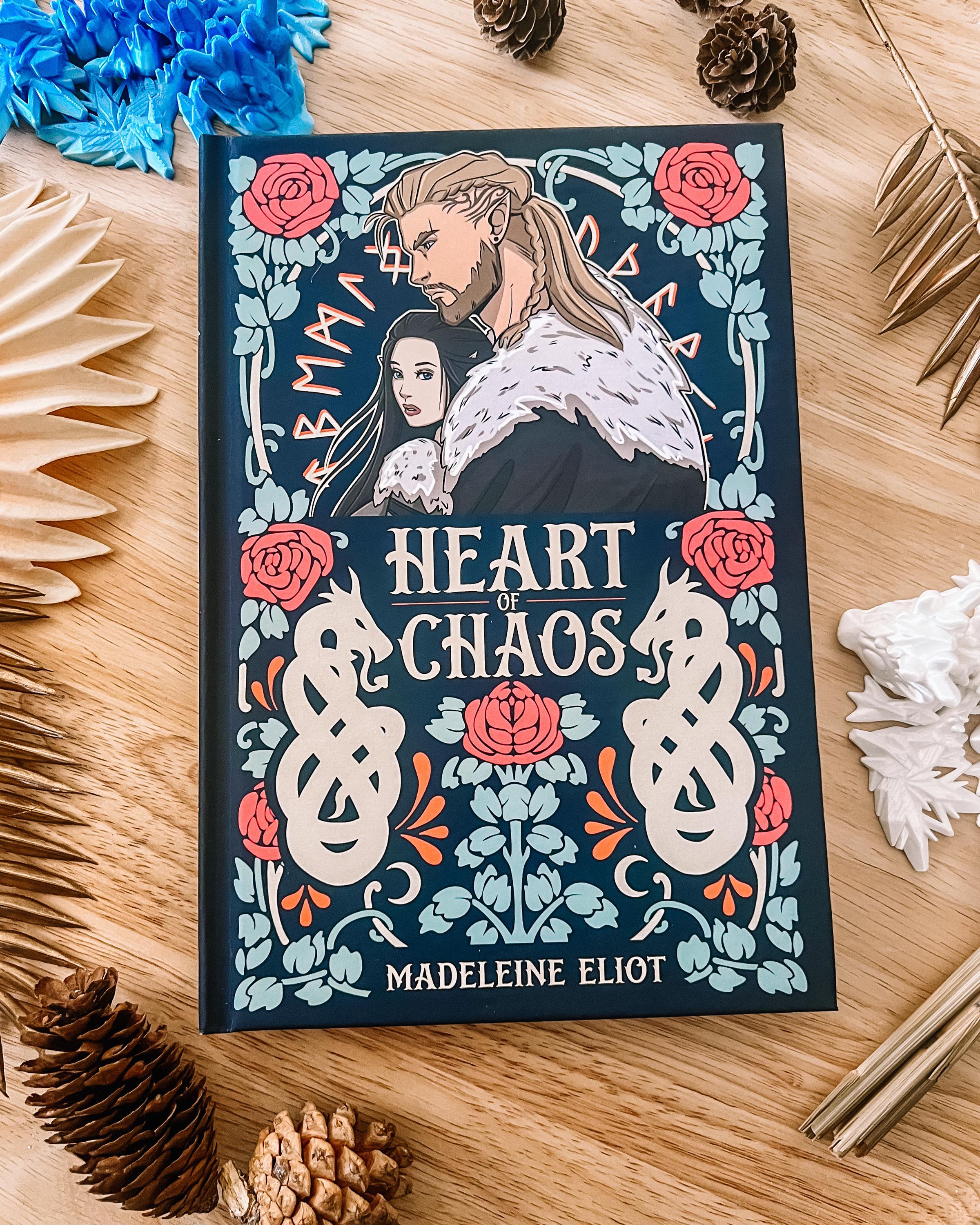Signed Special Edition Hardcover Book - Heart of Chaos - Etsy