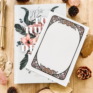 Bookplate Sticker - Illustrated and Signed for King and Coven