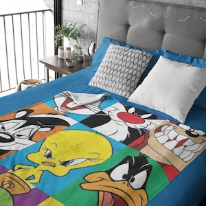 Looney Tunes Velveteen Plush Blanket