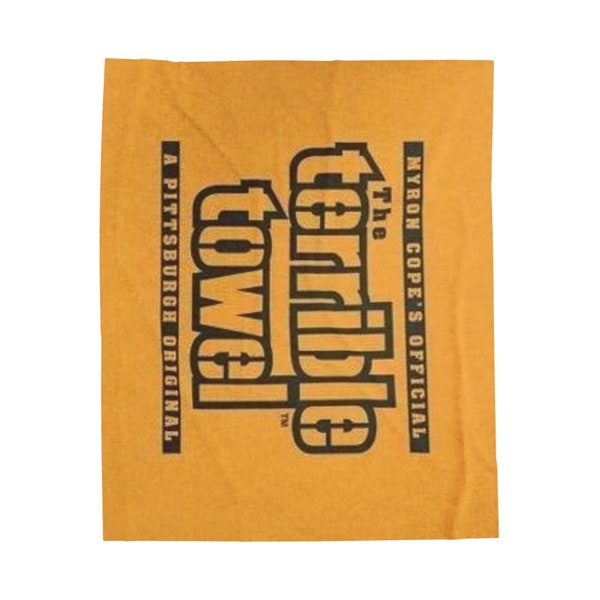 Terrible towel Velveteen Plush Blanket