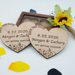Personalized Save The Date l Save The Date Magnet l Wooden Save The Dates l Wedding Save The Date l Wedding Announcement l Quantity 20