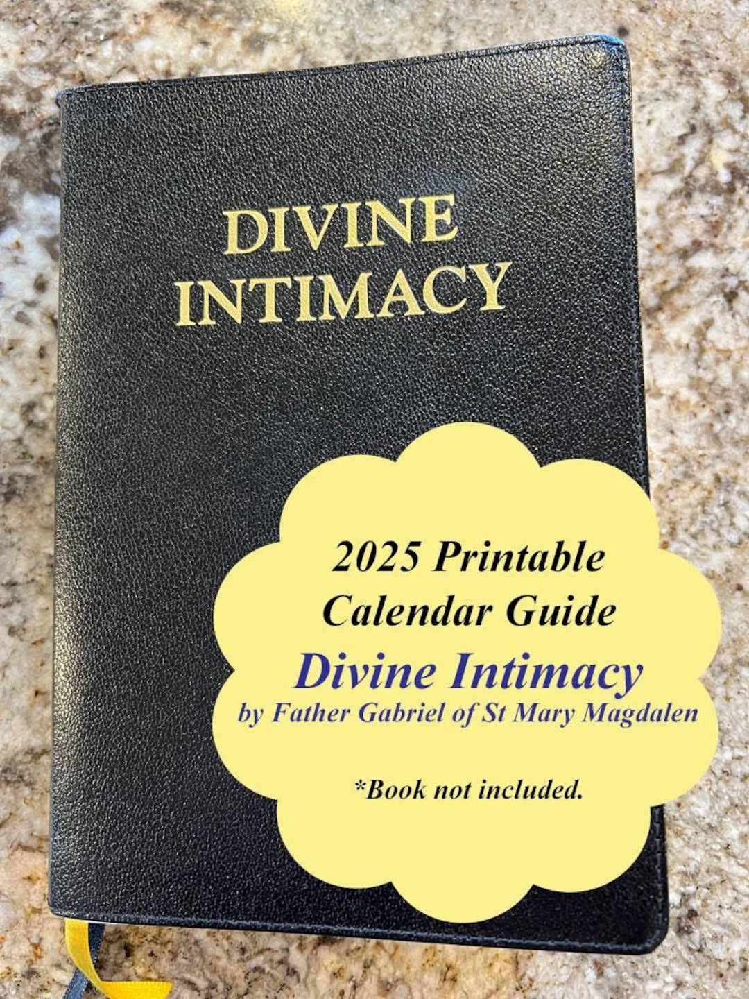 Divine Intimacy 2025 Calendar Guide - Download & Print - Etsy