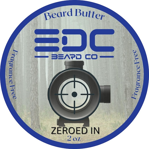 Zeroed In - Beard Butter - 2oz (Fragrance Free)