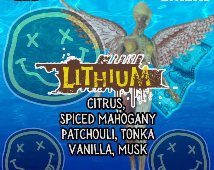 LITHIUM - Beard Oil, Beard Butter or Cologne