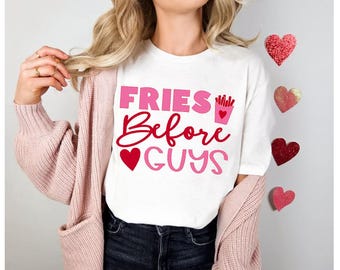 Papas fritas antes que chicos SVG
