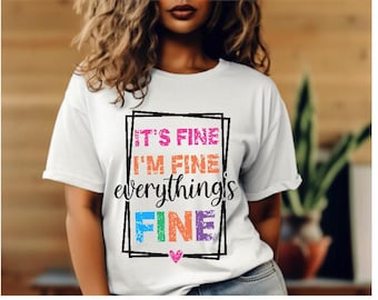 Está bien, estoy bien, todo está BIEN SVG
