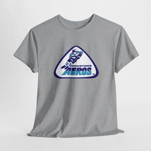 Retro Hockey Tee - Houston Aeros